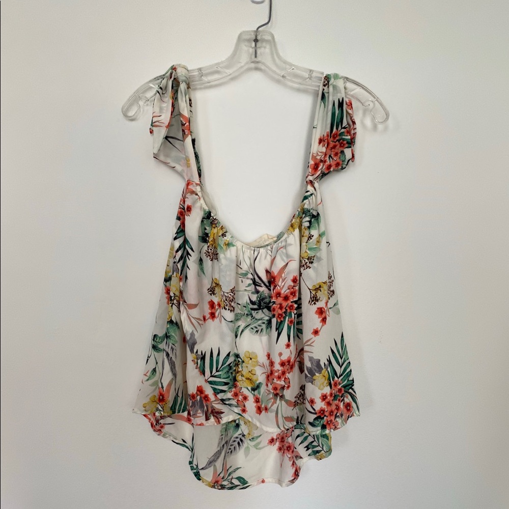 Peach love California off shoulder top